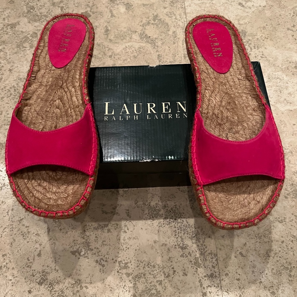 New Lauren Ralph Lauren Caliana Sandals